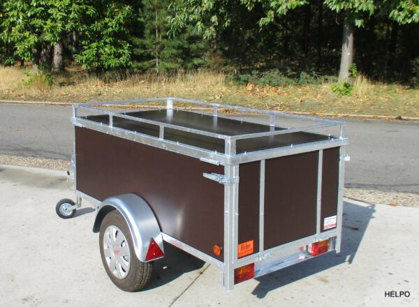 Aanhangwagen Helpo ongeremd HTG 750 kg, Bagage-montage wagen, Type HB 150, prijs € 650 ex btw
