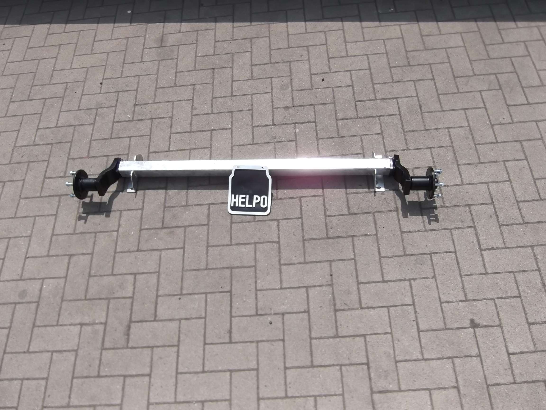 Rova as ongeremd, 750 kg, 4 gaatst, pad 1200 mm