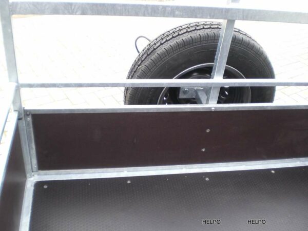 Aanhangwagen Helpo ongeremd HTG 750 kg type R25 PROFI