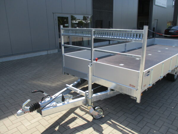 Helpo plateau aanhangwagen 545 cm x 206 cm htg 3500 kg, prijs op aanvraag - Afbeelding 4