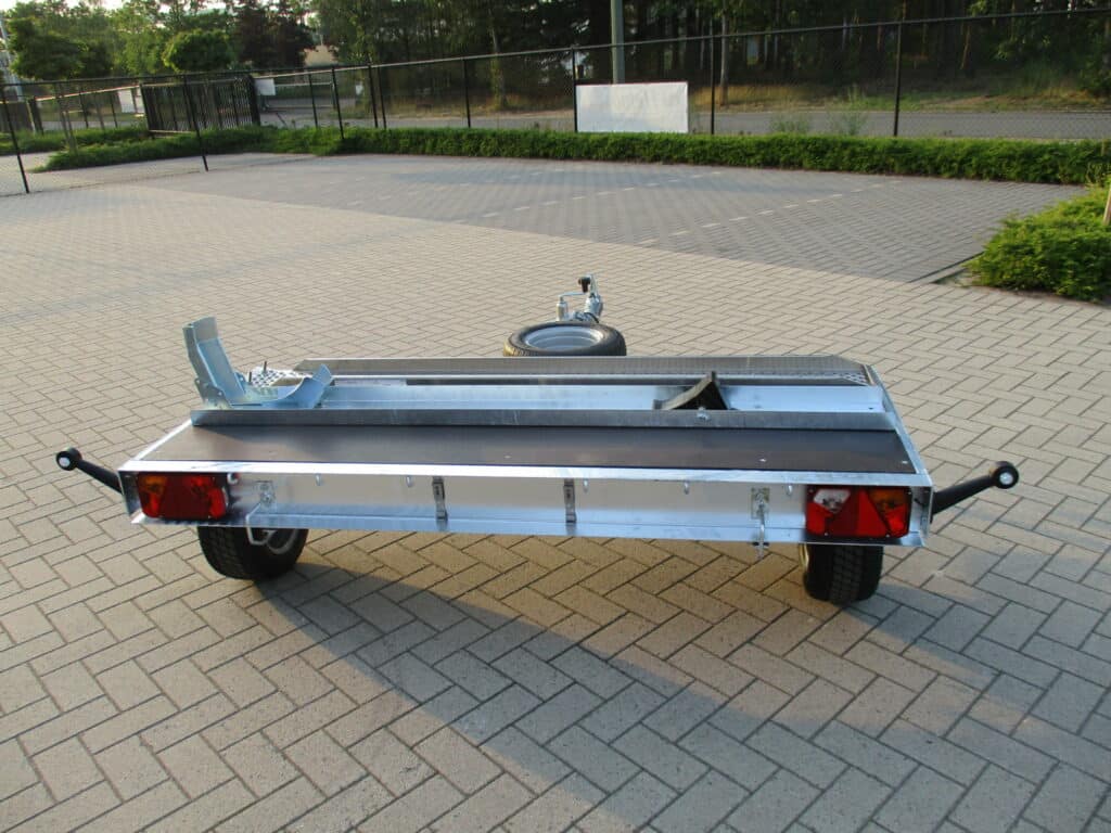 Scooter lichte motor aanhanger enkel as ongeremd Ideaal achter
