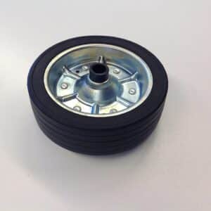 Los wiel 220x65mm stalen velg + afstandsbus