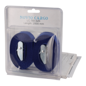 Spanband met klemgesp en haken (set 2 stuks) 25mm 1800mm polyester