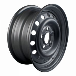 Velg 5½Jx14H2 staal zwart gitzwart RAL 9005