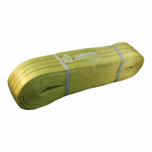 Hijsband met lus 3 ton geel 2 m