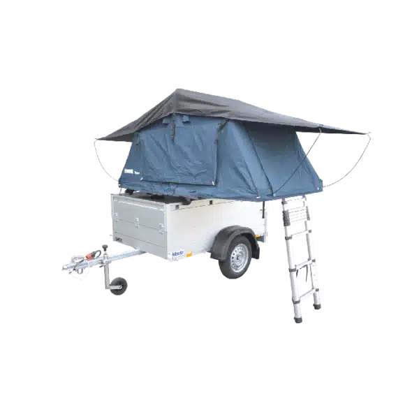 Anssems Bagagewagen -  enkel as ongeremd - 251x126cm - GT 750kg - laadvloerhoogte 49 - 48cm H - Afbeelding 2