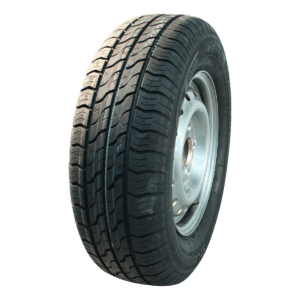 Velg en band 145/80 R13 Kargomax ST-4000 M+S + 4Jx13H2 ET30 57/100/4 79 N 450kg staal grijs