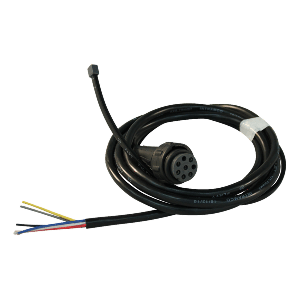 Kabelboom met open eind links 2m bajonet 8-polig vertakking 1x 500 DC